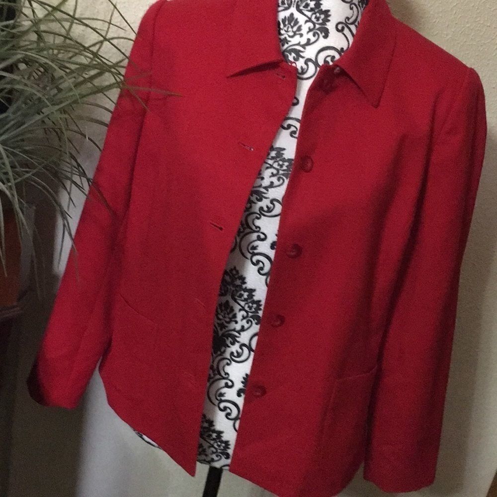 APPLESEED'S Petites Vintage Wool Blazer/ Jacket